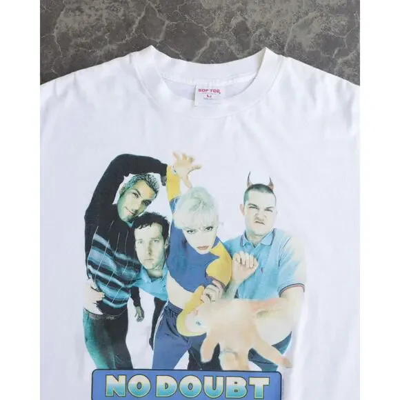 Vintage No Doubt Gwen Stefani Band Tee Shirt
